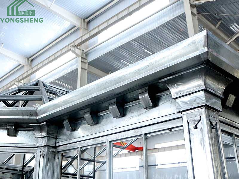 Luxury Glass Conservatory Greenhouse For Sale